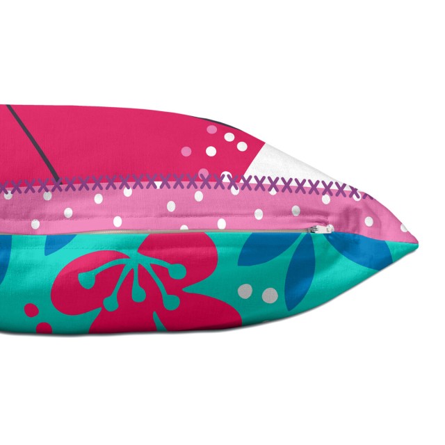 Kussenhoes HappyFriday Moshi Moshi Cherry Blossom Multicolour 50 x 30