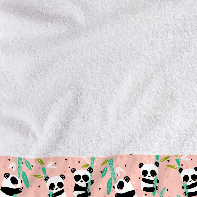 Ensemble de serviettes de toilette HappyFriday Moshi Moshi Panda Garde