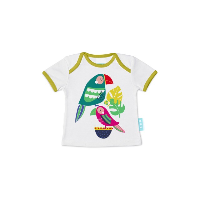 T-Shirt met Korte Mouwen voor kinderen HappyFriday Moshi Moshi Pretty