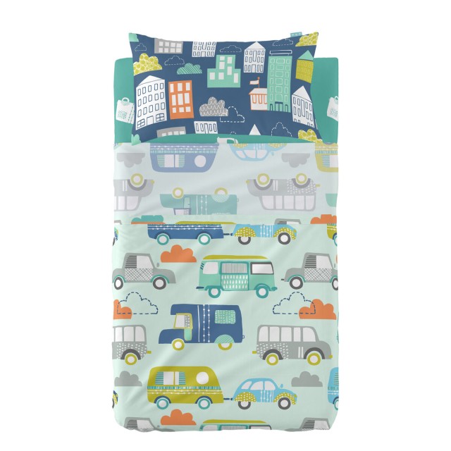 Set beddengoed HappyFriday Moshi Moshi Holidays Multicolour Wieg voor