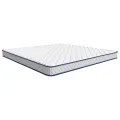 Matelas en mousse à mémoire de forme blanc 200x200x17 cm