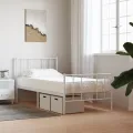 Matelas en mousse blanc 100x220 cm dureté H2 H3