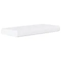 Matelas en mousse blanc 100x220 cm dureté H2 H3