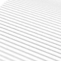 Matelas en mousse blanc 100x220 cm dureté H2 H3