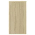 Commode d'angle chêne sonoma 40x41x76 cm bois d'ingénierie