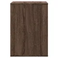 Commode d'angle chêne marron 60x41x58 cm bois d'ingénierie
