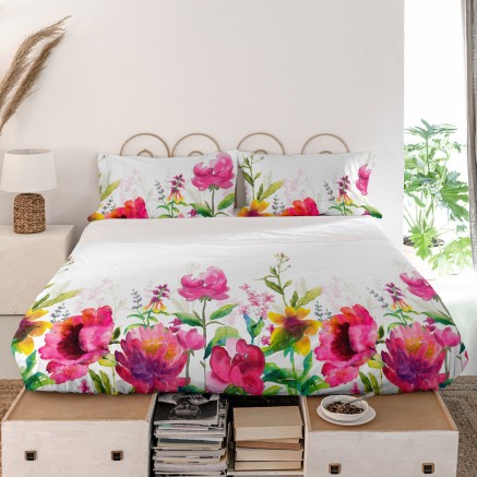 Drap HappyFriday Cassia Multicouleur 260 x 270 cm 2
