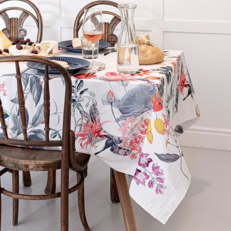 Nappe HappyFriday Fruit garden Multicouleur 150 x 150 cm
