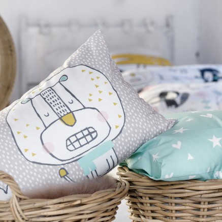 Housse de coussin HappyFriday Moshi Moshi Best Buddies Multicouleur 50 2