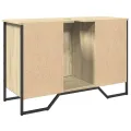 Armoire lavabo de salle de bain chêne sonoma 91x35x60 cm