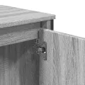 Armoire lavabo de salle de bain sonoma gris 60x35x60 cm