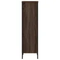 Bibliothèque chêne marron 50x31x106 cm bois d'ingénierie