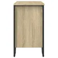 Armoire lavabo de salle de bain chêne sonoma 60x35x60 cm