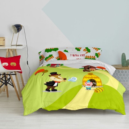 Zipper Bedding HappyFriday MR FOX Multicolour 28 x 4 x 38 cm