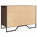 Armoire à chaussures chêne marron 90x38x61,5 cm bois ingénierie