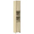 Ensemble de meubles de salle de bain 3 pcs chêne sonoma