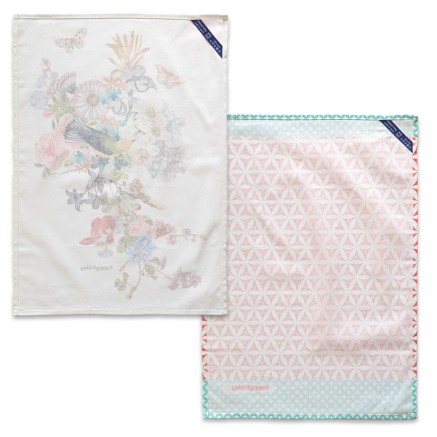 Panno da Cucina HappyFriday Floral Branch Multicolore 70 x 50 cm (2 Un 2