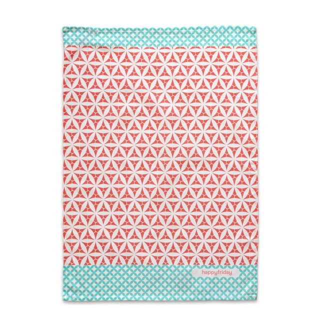 Tissu de cuisine HappyFriday Floral Branch Multicouleur 70 x 50 cm (2