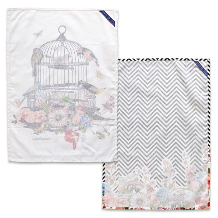 Keukendoek HappyFriday Hanging Garden Multicolour 70 x 50 cm (2 Stuks) 2