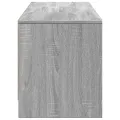 Meuble TV avec LED sonoma gris 165x34x40 cm bois d'ingénierie