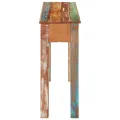 Table console 110x30x75 cm bois massif de récupération