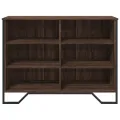 Buffet chêne marron 101x35,5x74,5 cm bois d'ingénierie