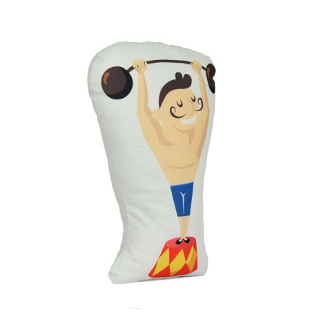 Coussin HappyFriday Little W Fun circus Multicouleur 40 x 30 cm