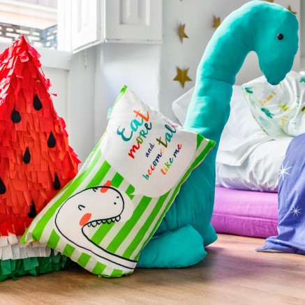 Housse de coussin HappyFriday LITTLE W Multicouleur 50 x 30 cm 2