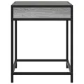 Table basse avec LED Infinity sonoma gris 40x40x51 cm