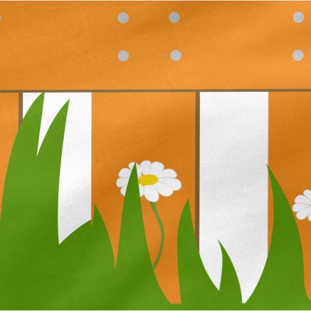 Paracolpi per culla HappyFriday Mr Fox Piggys Multicolore 210 x 40 cm 2