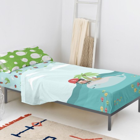 Juego de Sábanas HappyFriday Happynois Pirata Multicolor Cama de 105