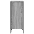 Bibliothèque sonoma gris 80x31x74,5 cm bois d'ingénierie