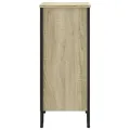 Bibliothèque chêne sonoma 80x31x74,5 cm bois d'ingénierie