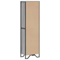 Bibliothèque sonoma gris 50x31x169 cm bois d'ingénierie