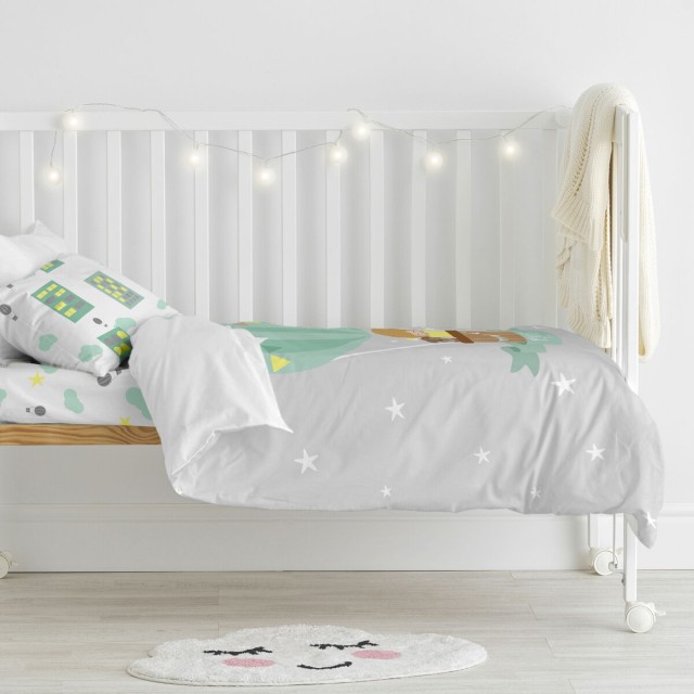 Parure de couette HappyFriday Happynois Air Balloon Multicouleur Lit d