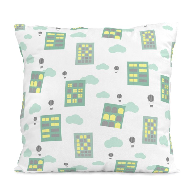 Duvet cover set HappyFriday Happynois Air Balloon Multicolour Single 2