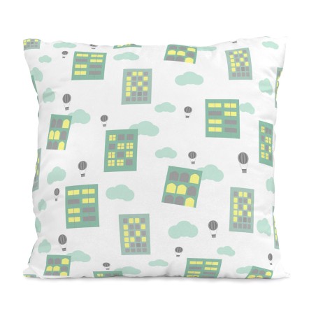 Set di copripiumino HappyFriday Happynois Air Balloon Multicolore Sing