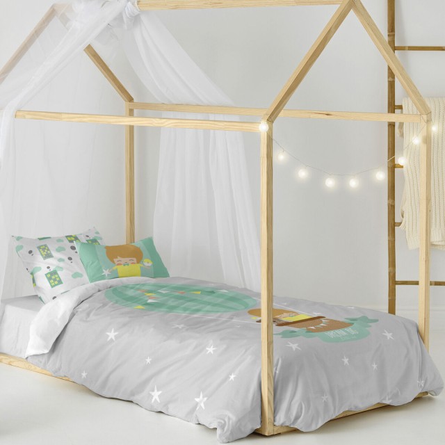 Dekbedovertrek set HappyFriday Happynois Air Balloon Multicolour Bed v