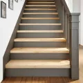 Marches d'escalier 4 pcs non traité 90x30x2cm bois chêne massif