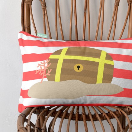 Fodera per cuscino HappyFriday Yellow Submarine Multicolore 50 x 30 cm 2