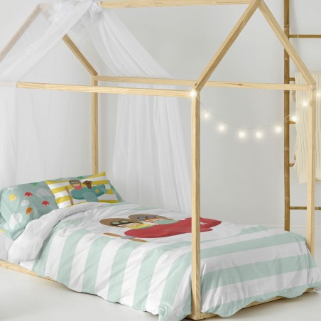 Parure de couette HappyFriday Happynois Learning To Fly Multicouleur L