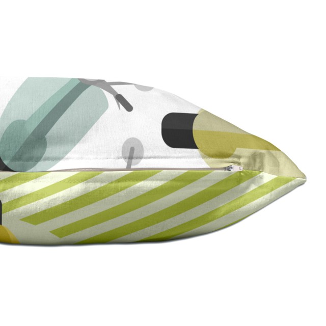 Fodera per cuscino HappyFriday Summertime Multicolore 50 x 30 cm