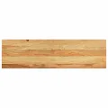 Marches d'escalier 2 pcs marron clair 90x25x2 cm chêne massif