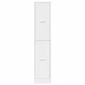 Armoire d'apothicaire blanc 30x41x144,5 cm bois d'ingénierie