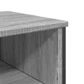 Table console sonoma gris 100x35x74,5 cm bois d'ingénierie