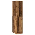 Armoire d'apothicaire vieux bois 30x41x144,5 cm bois ingénierie