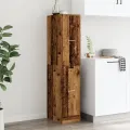 Armoire d'apothicaire vieux bois 30x41x144,5 cm bois ingénierie