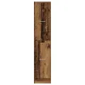 Armoire d'apothicaire vieux bois 30x41x144,5 cm bois ingénierie