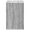 Meuble TV avec LED sonoma gris 100x34x50 cm bois d'ingénierie
