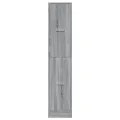 Armoire apothicaire sonoma gris 30x41x144,5cm bois d'ingénierie